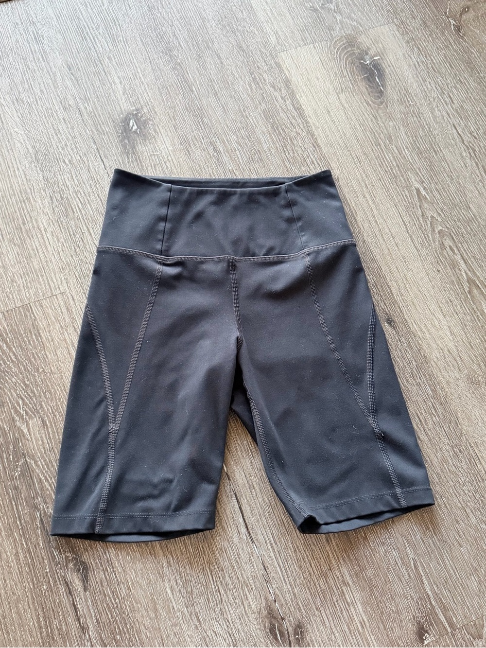 girlfriend collective Black High-Rise Bike Shorts